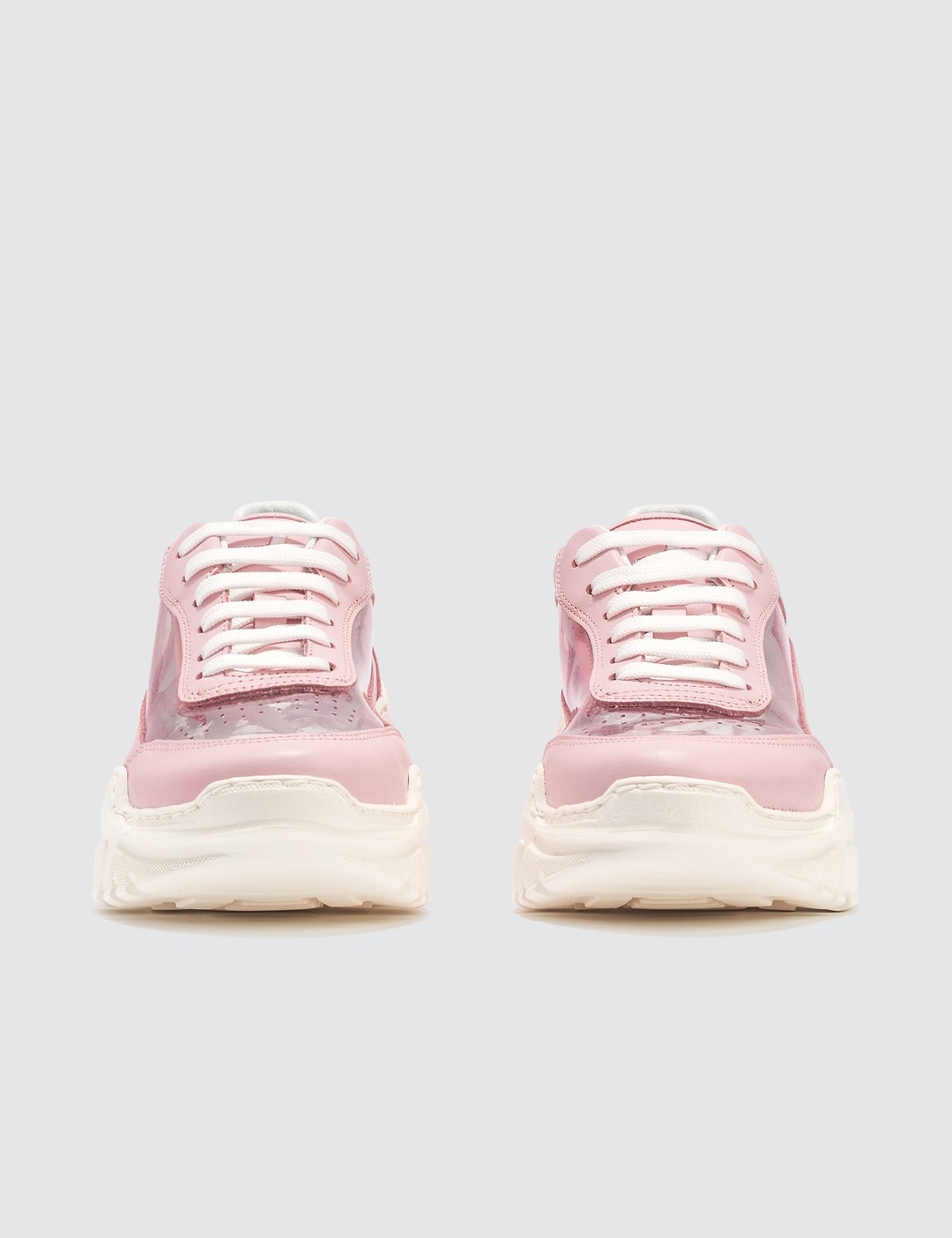 ZENITH PINK PVC SNEAKERS - 2