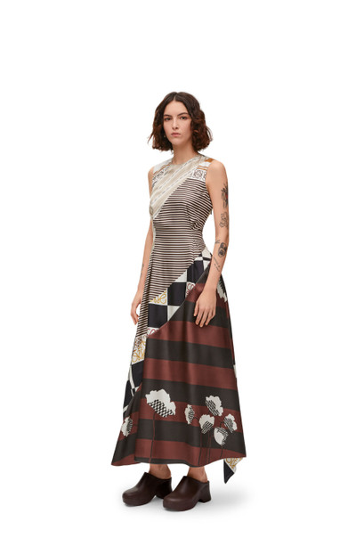 Loewe Cut-out dress in silk outlook