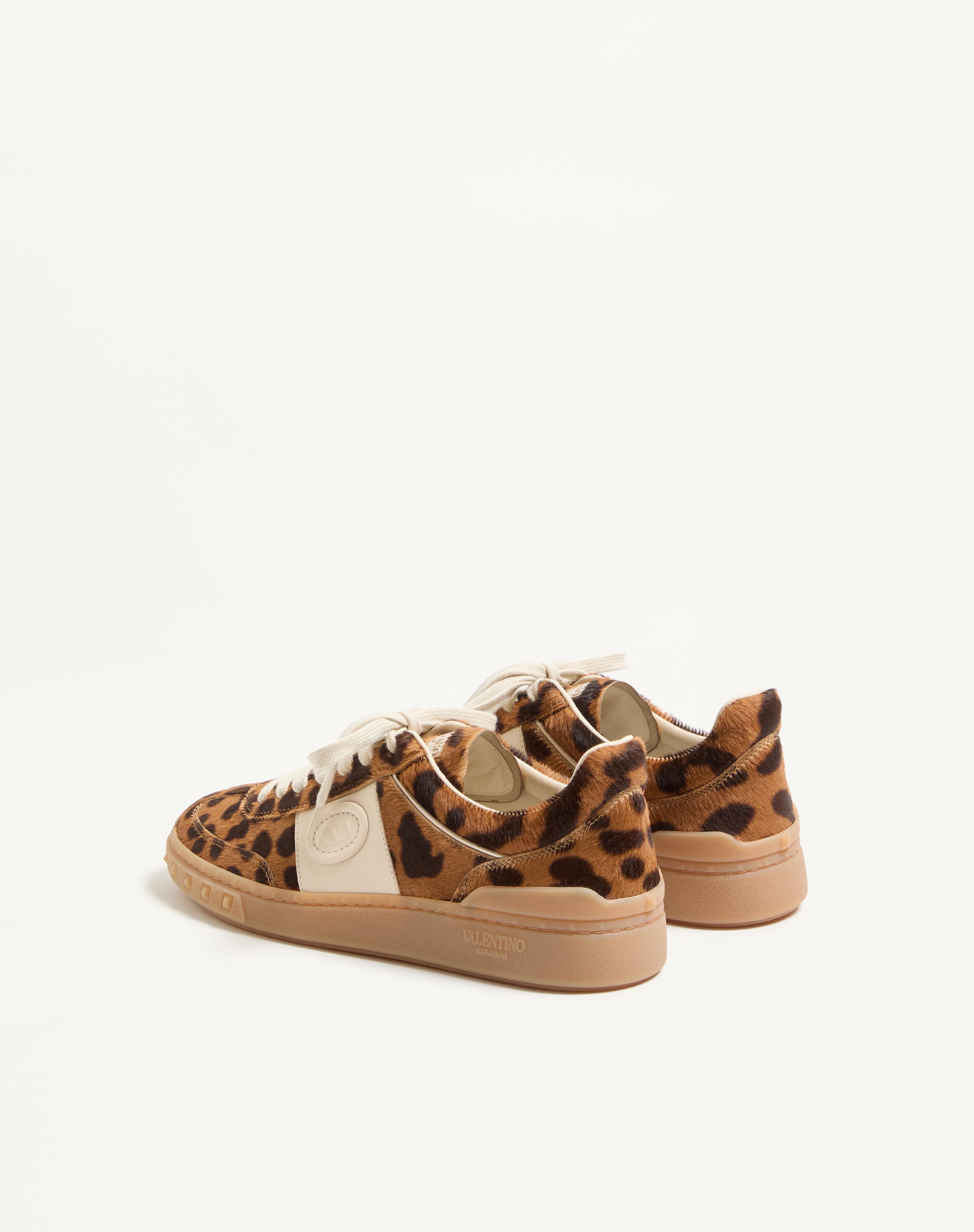 UPVILLAGE SNEAKER IN PONY-EFFECT CALFSKIN - 6