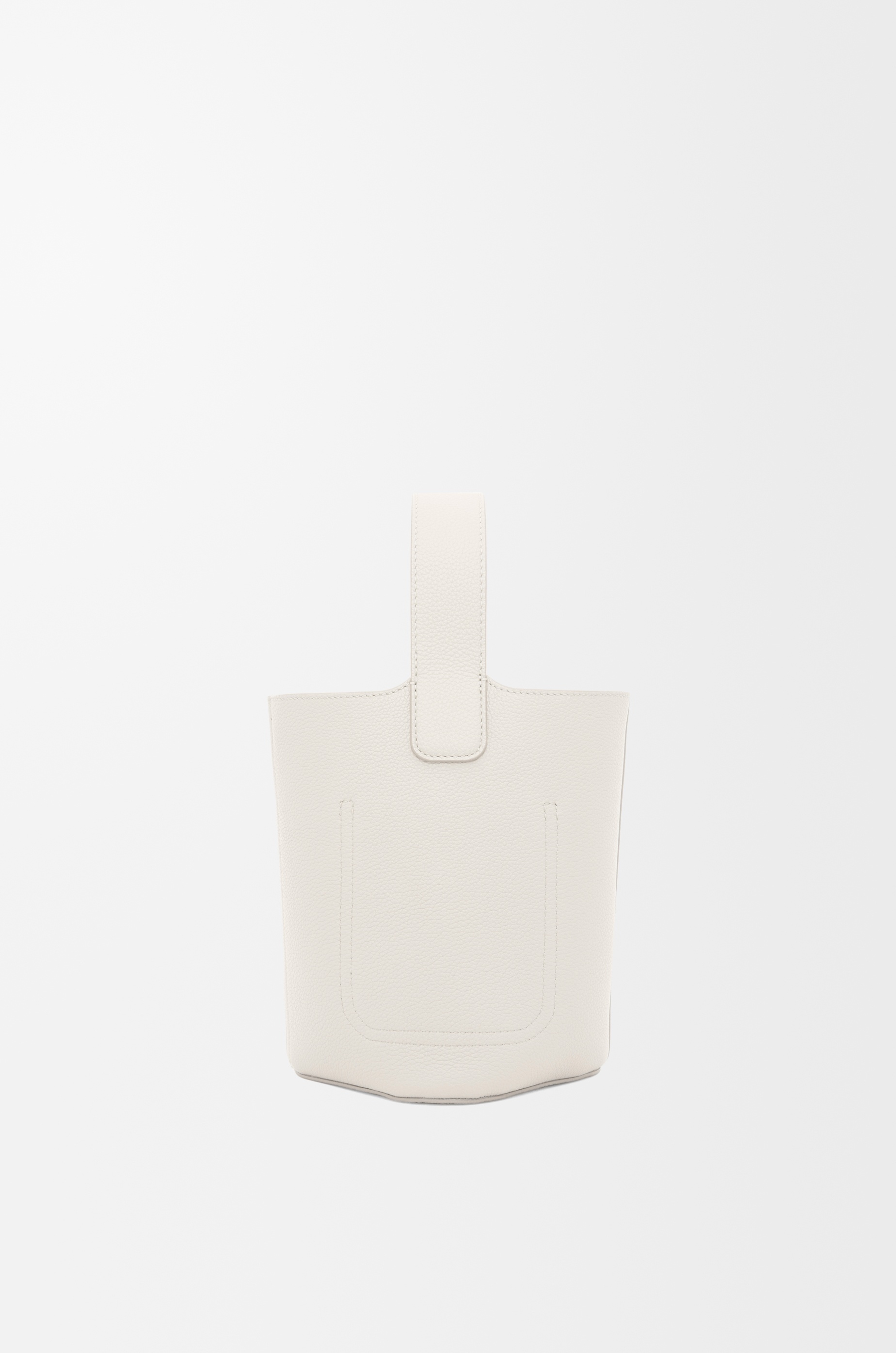 Mini Pebble Bucket bag in soft grained calfskin - 5