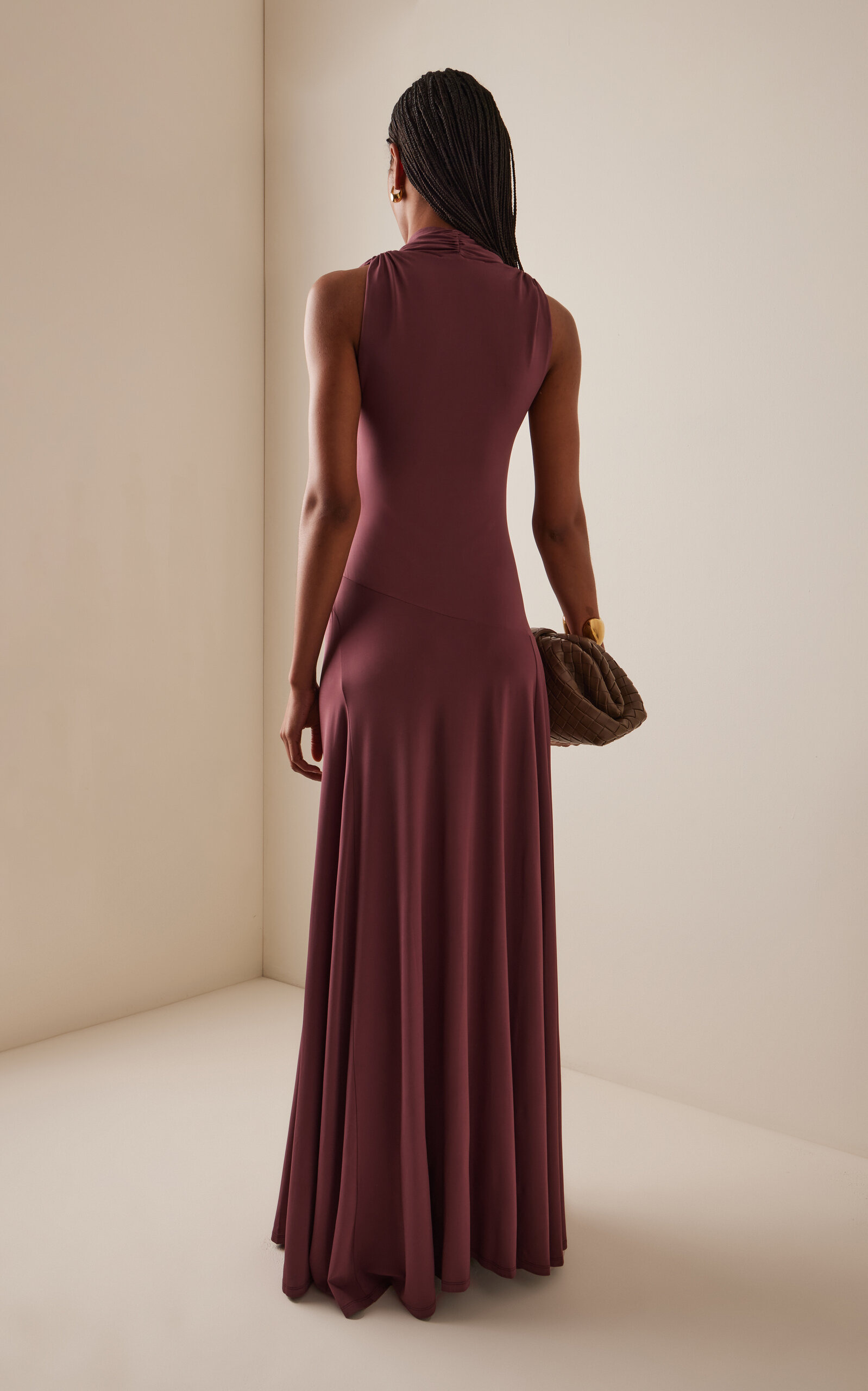 Vina Jersey Maxi Dress purple - 4