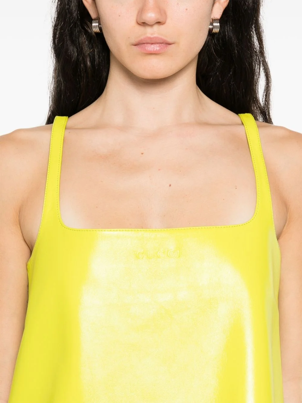 GUCCI leather mini dress | REVERSIBLE
