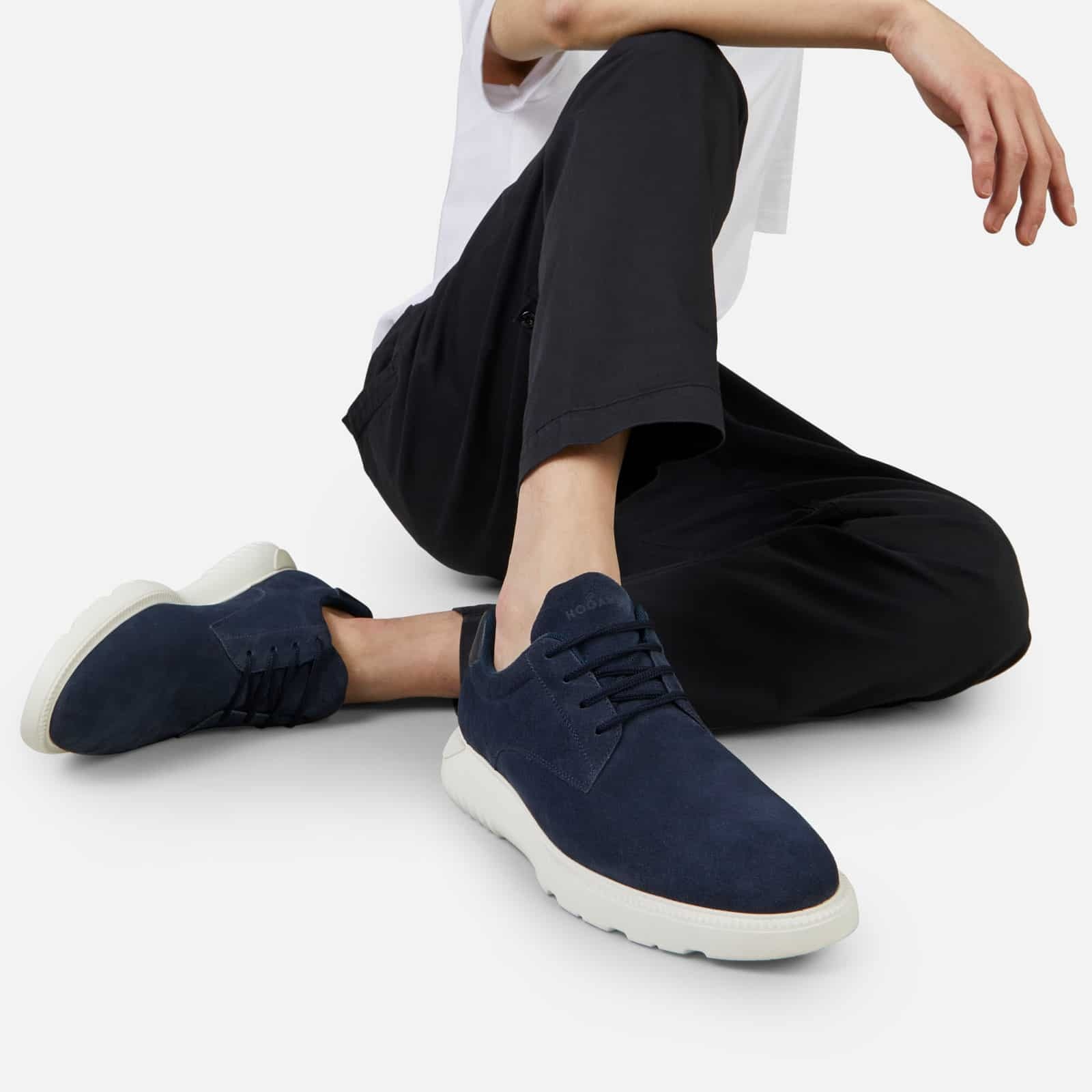 Lace-ups H600 Blue - 6