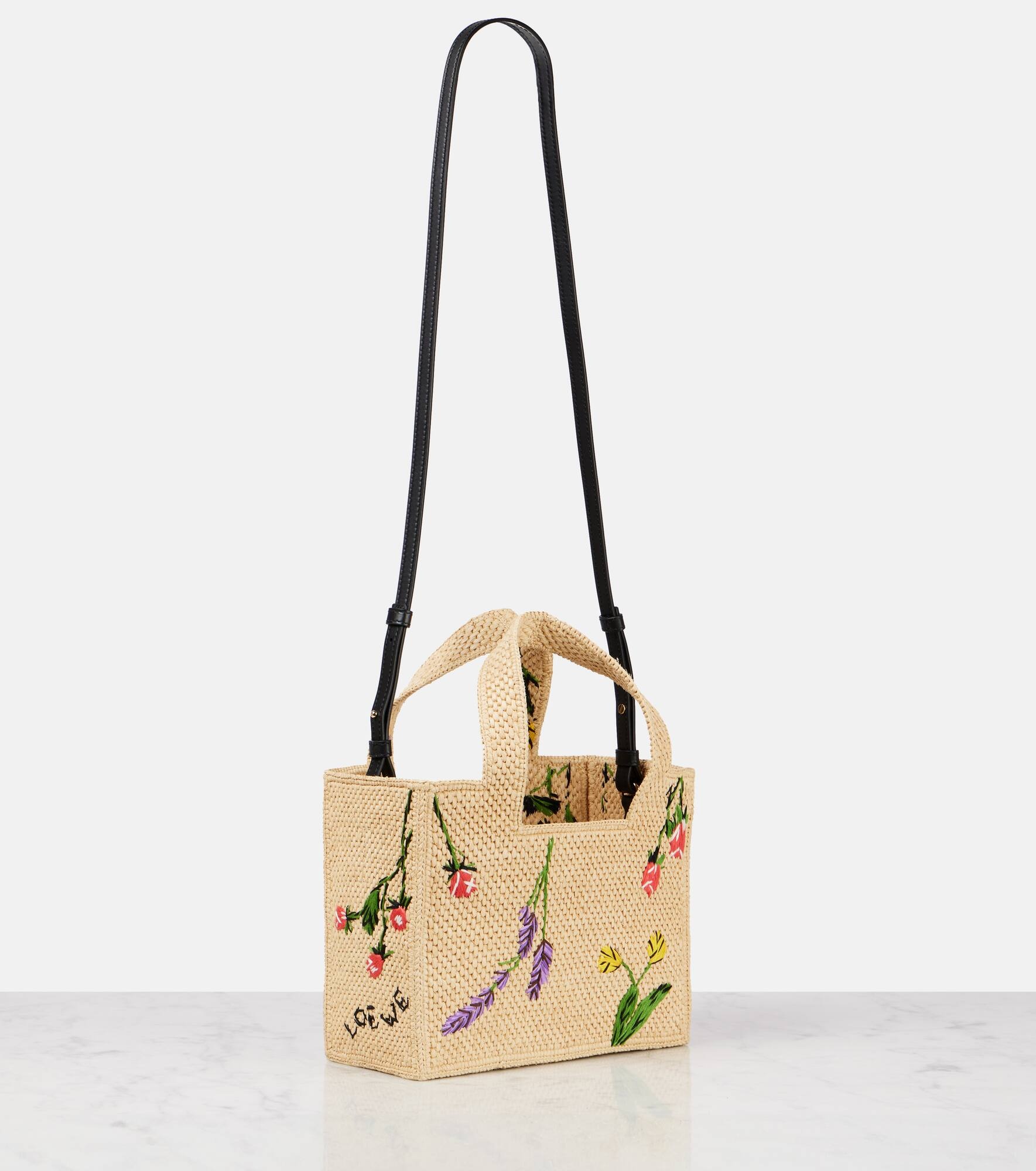 Paula's Ibiza Loewe Font Small tote bag - 4