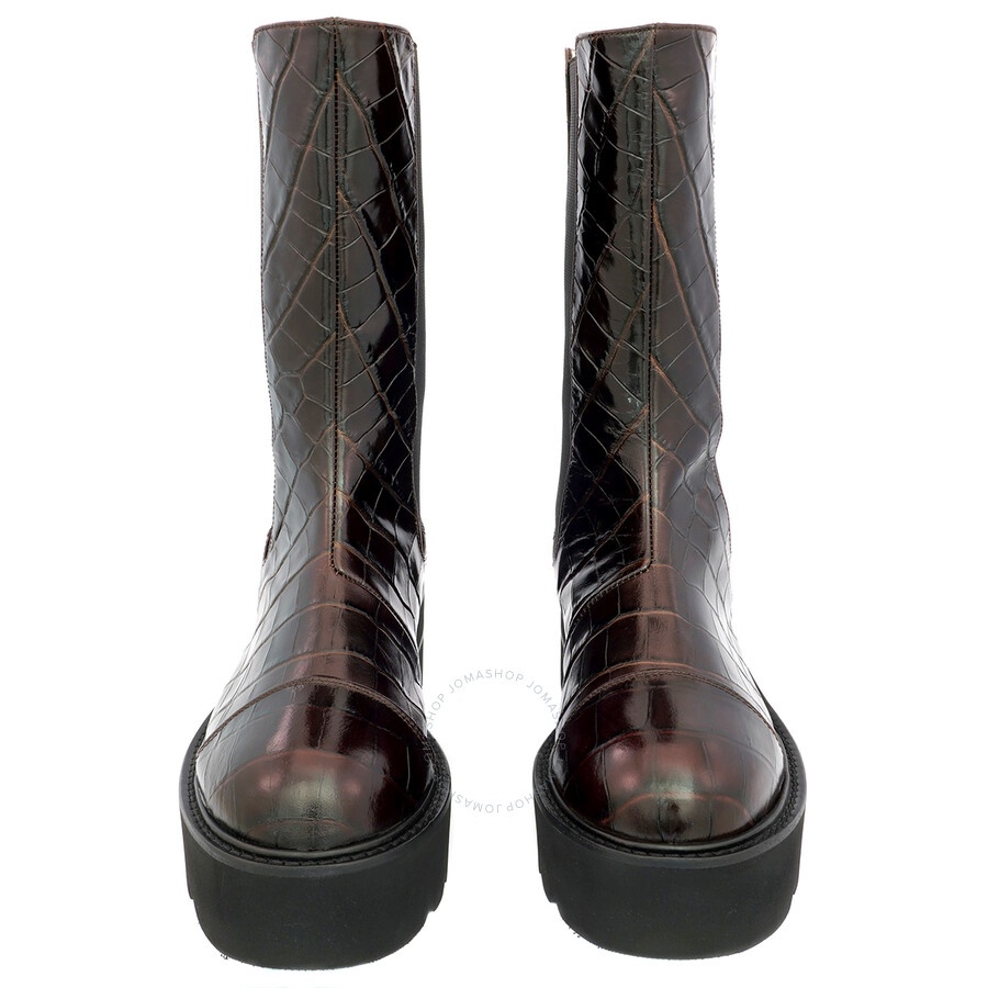 Stuart Weitzman Ladies Ebony Presley Ultralift Platform Bootie - 3