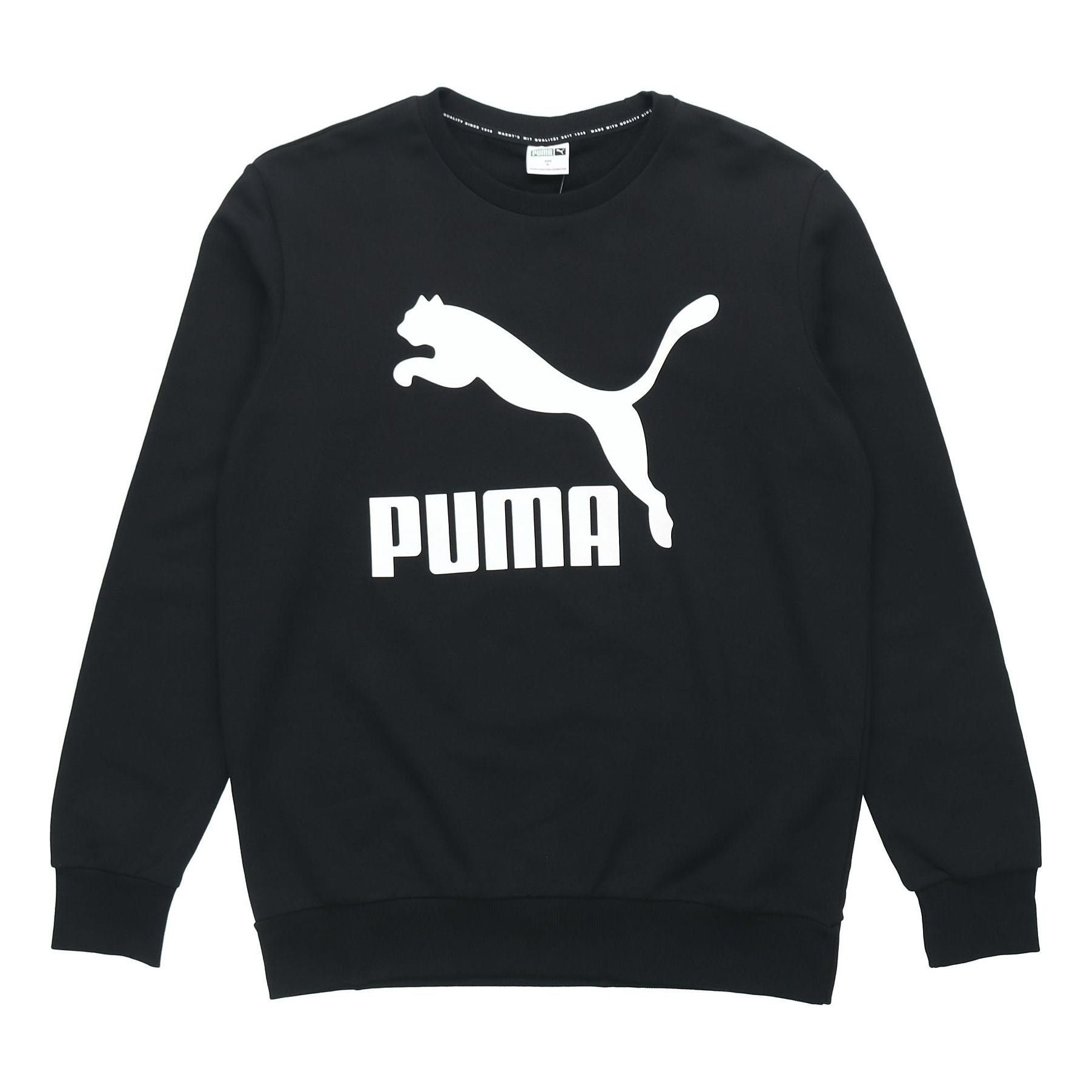 PUMA Classics Logo Sports Fleece Black 595892-01 - 1