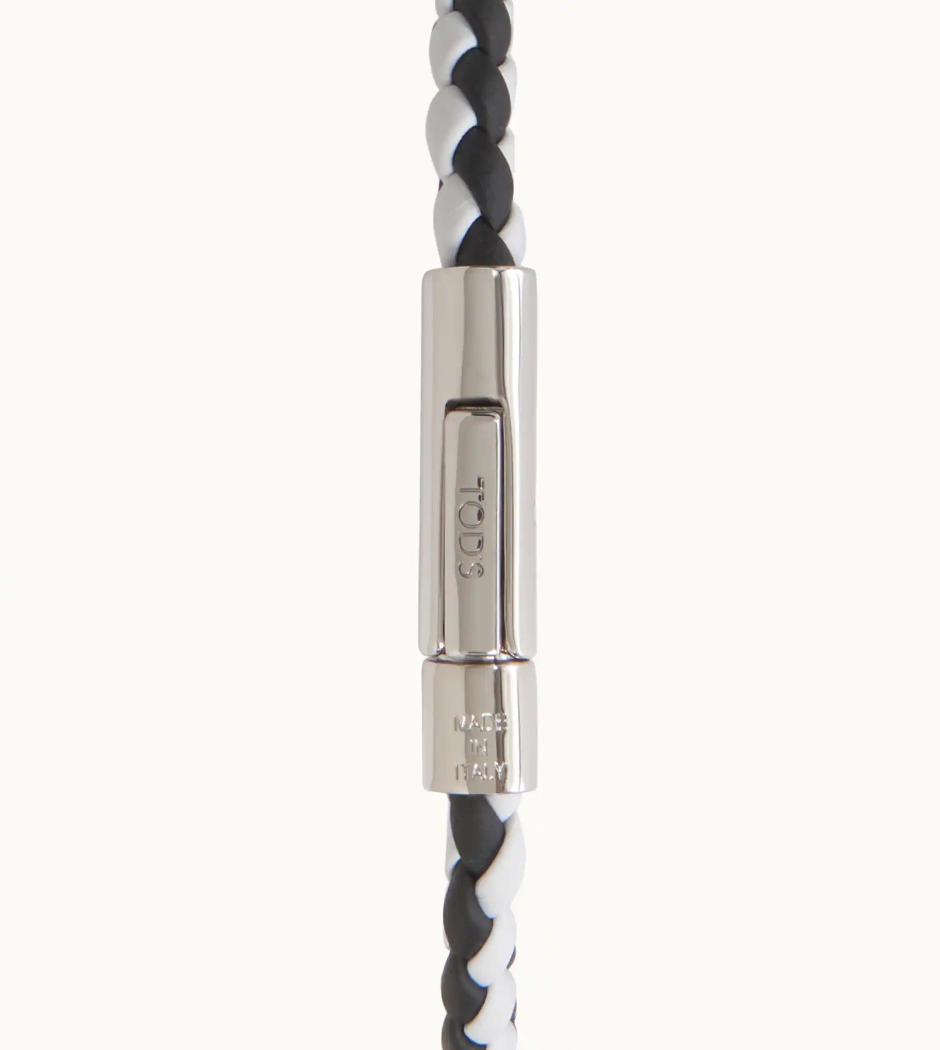 MYCOLORS BRACELET IN LEATHER - GREY, BLACK - 2