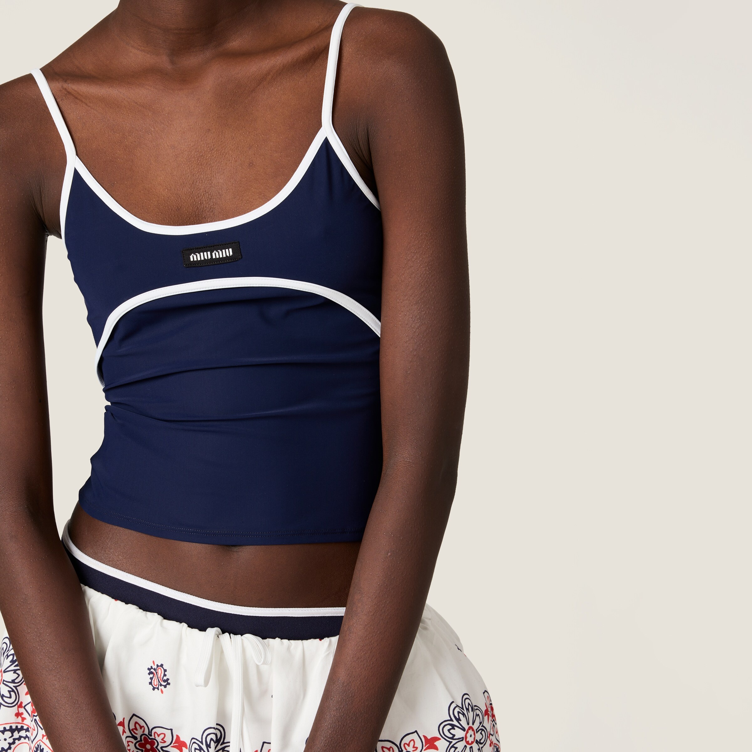 Stretch jersey top - 4