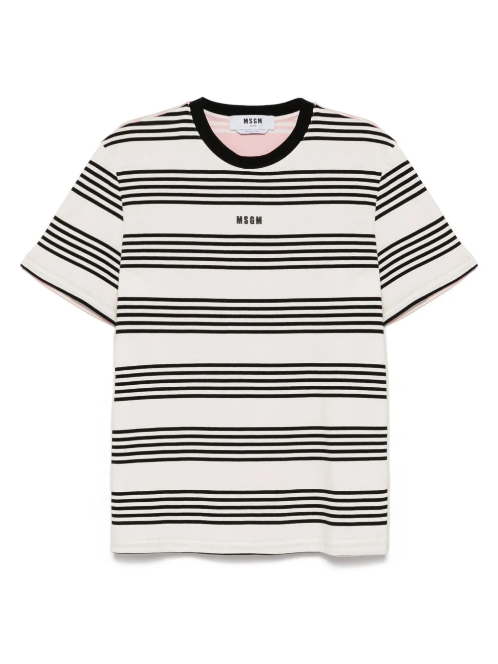 striped T-shirt - 1