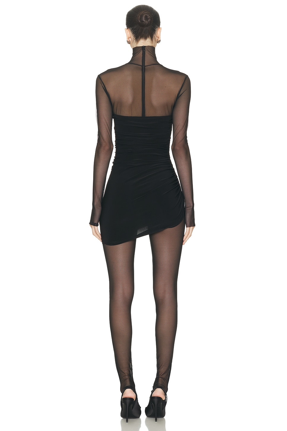 Long Sleeve Turtleneck Strapless Diana Pickleball Dress - 3
