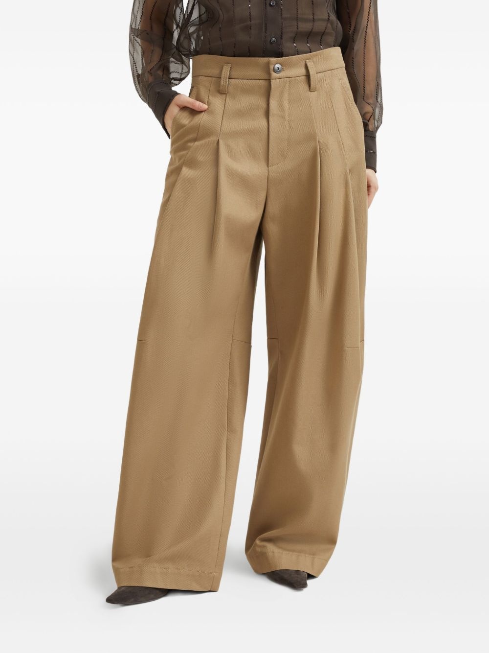 cotton trousers - 3