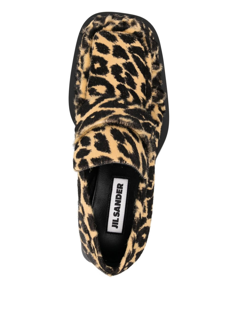 leopard-print loafers - 4