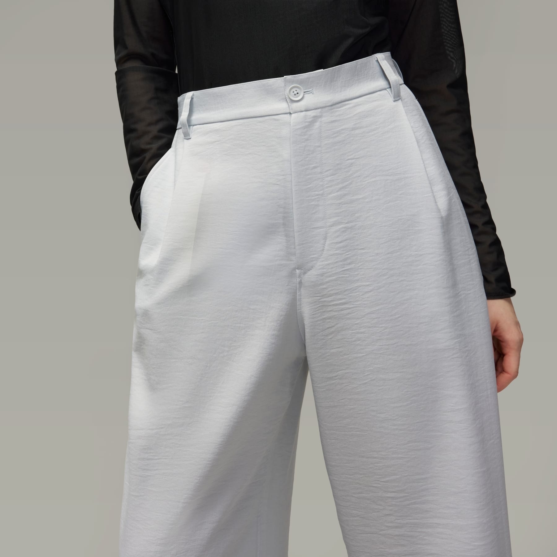 Y-3 Sport Uniform Wide Leg Pants - 6