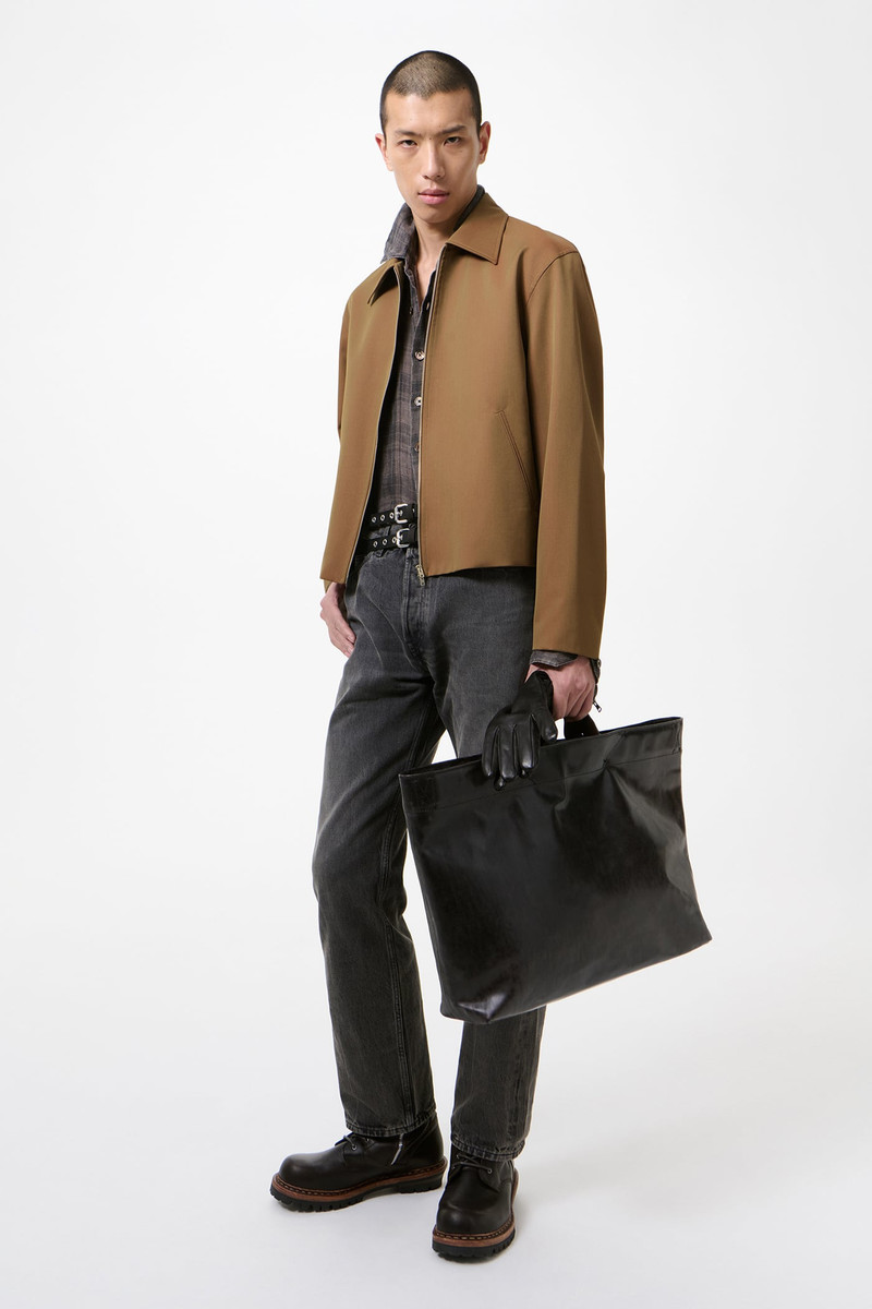 Our Legacy Mini Jacket Bronze Cangiante Fine Wool outlook