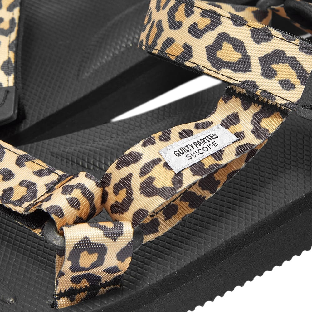 Wacko Maria x Suicoke Leopard Beach Sandal - 4