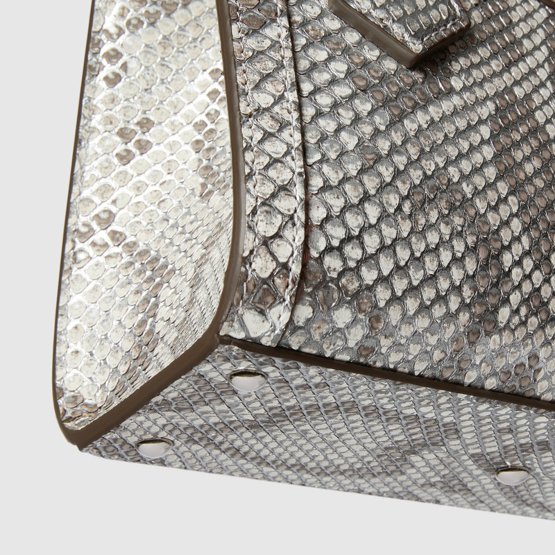 Gucci Diana python small tote bag 6