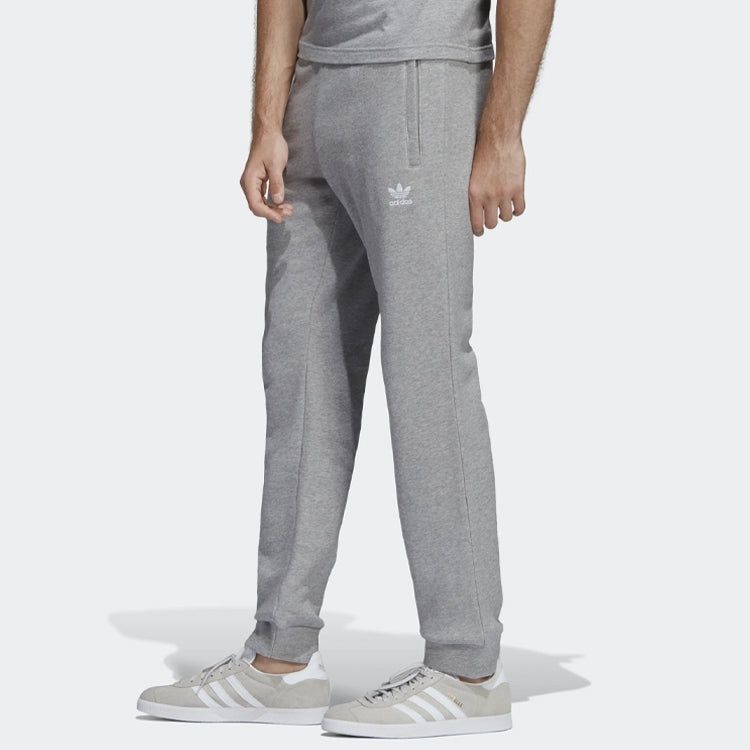 Men's adidas originals Gray Sports Pants/Trousers/Joggers DV1540 - 4