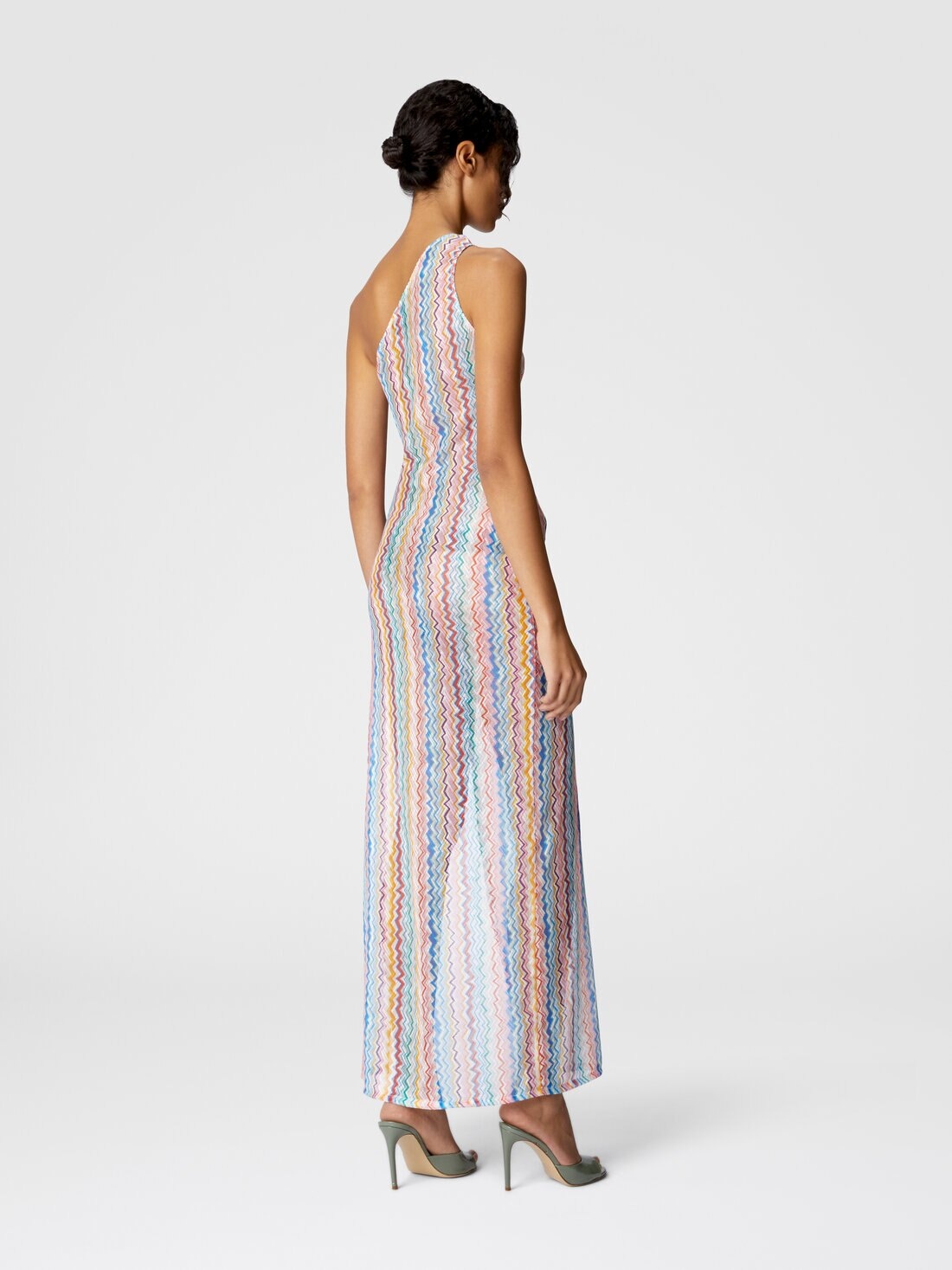 Long one-shoulder cover-up - 3