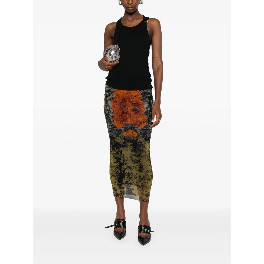 Jean Paul Gaultier Orange Skirts - High-Waisted Skirts Women - 4