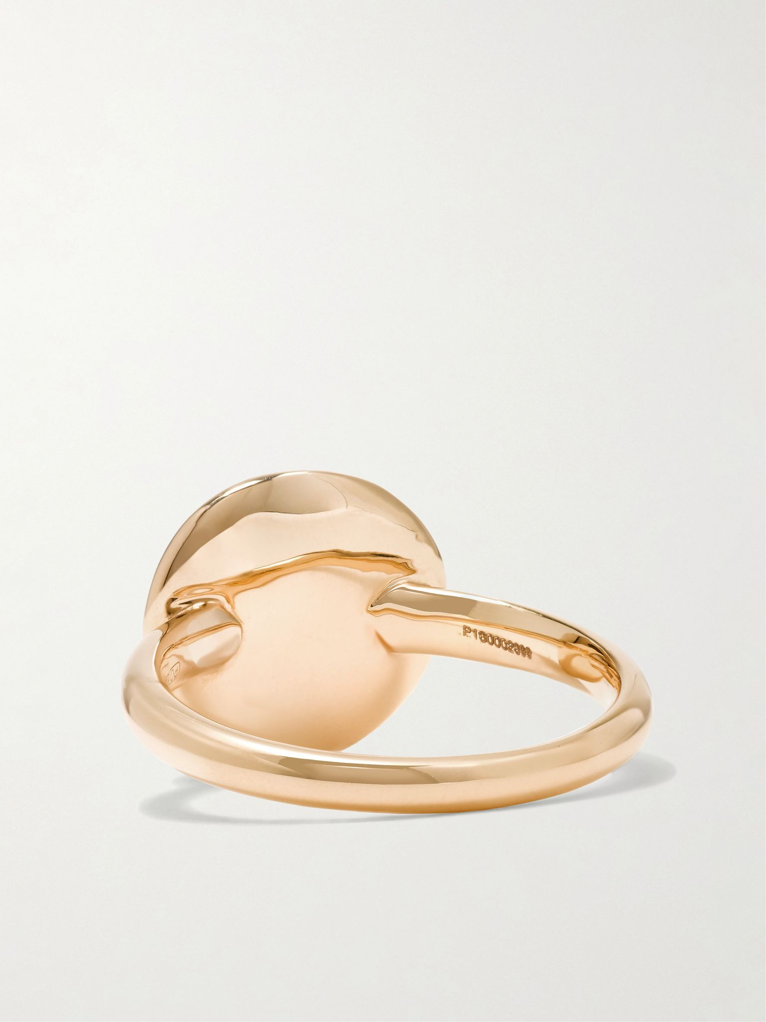 Sabbia 18-karat rose gold diamond ring Gold - 3