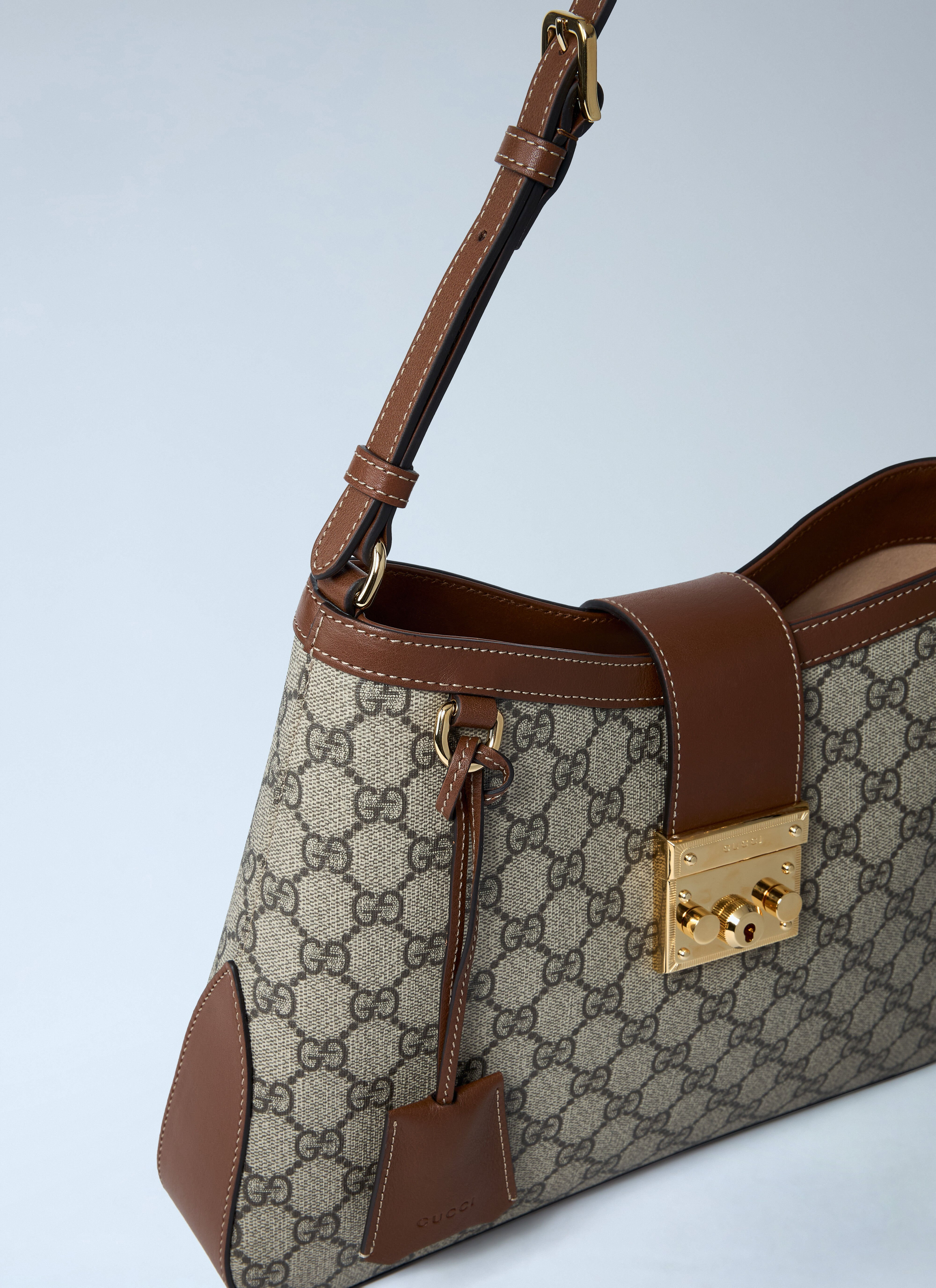 Large Padlock Shoulder Bag - 5