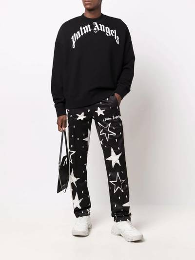 Palm Angels Curved-Logo sweatshirt outlook