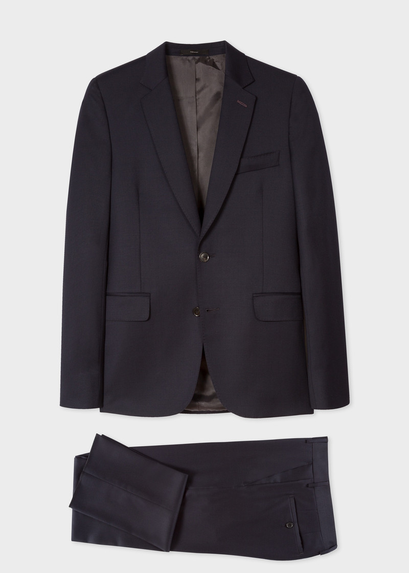 Wool Twill Two-Button Suit 1