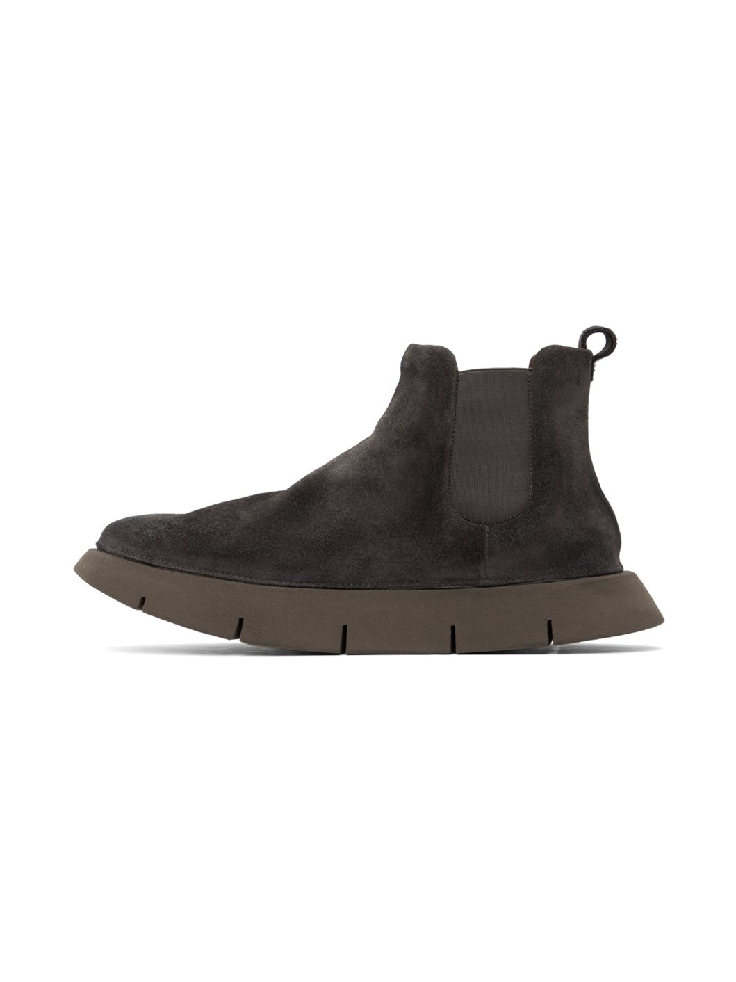 Gray Intagliata Beatle Chelsea Boots - 3