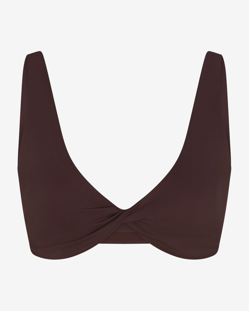 NikeSKIMS Matte Women's Twist-Front Bra 4