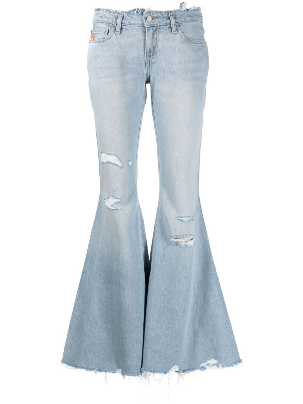 x Levi's low-rise flared jeans - 1