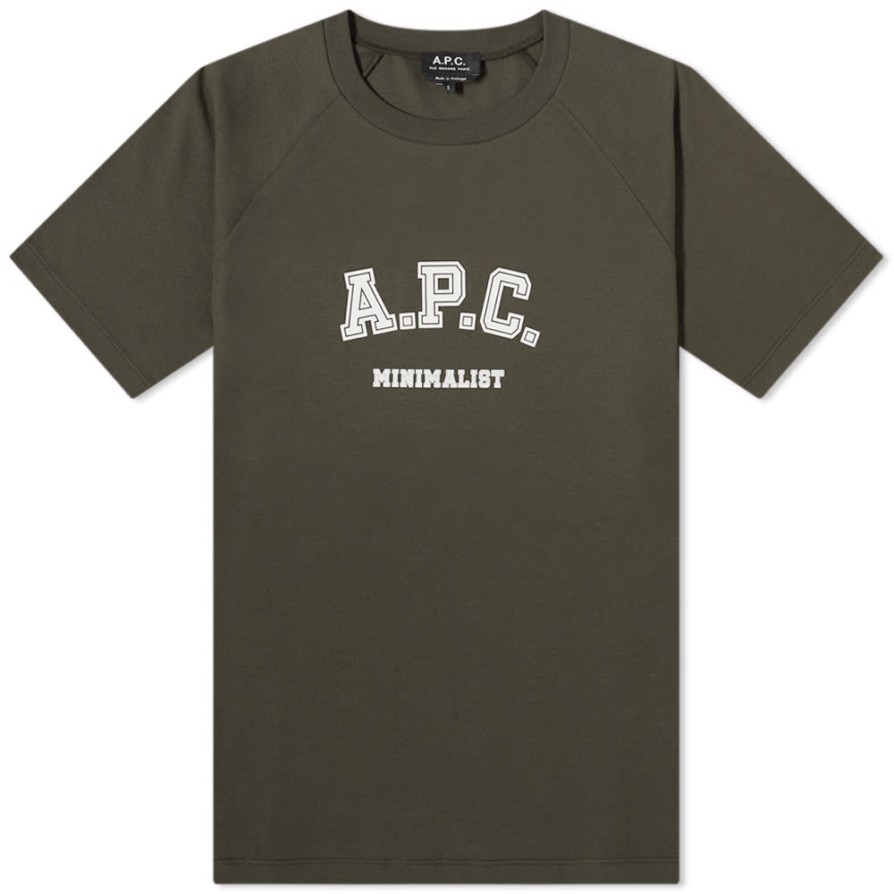 A.P.C. Coddie Varsity Logo Tee - 1