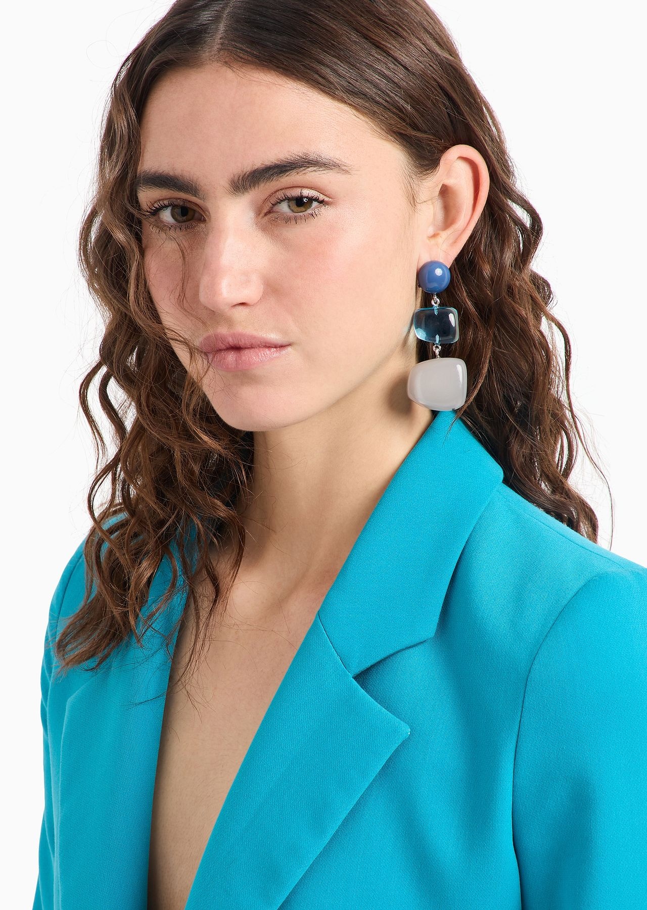 Oversize multiform pendant earrings - 3