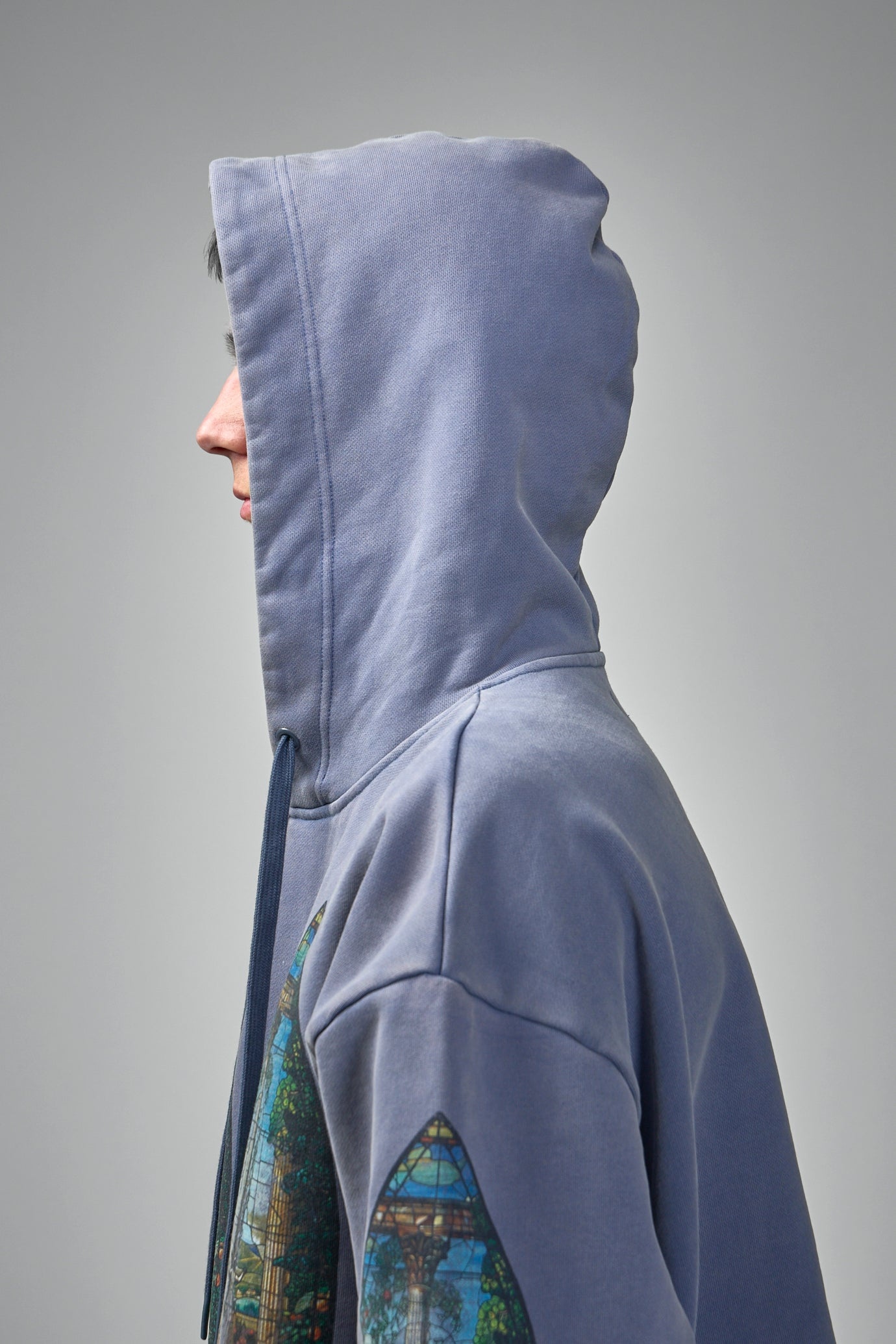 Apparent Hooded Pullover - 5