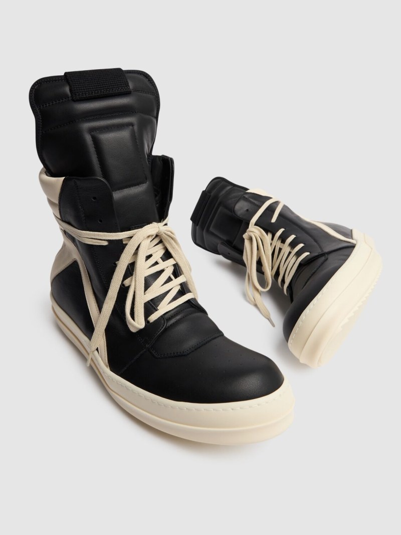 Geobasket leather sneakers - 3