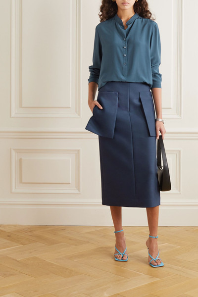 Stella McCartney Eva silk crepe de chine shirt outlook