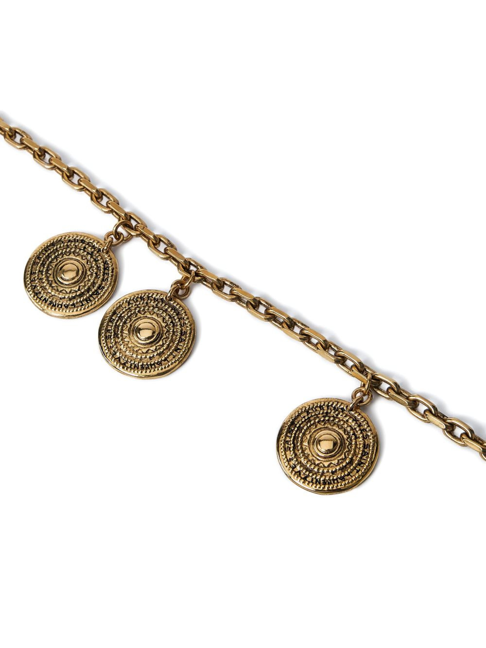 medallion-embellishment necklace - 3