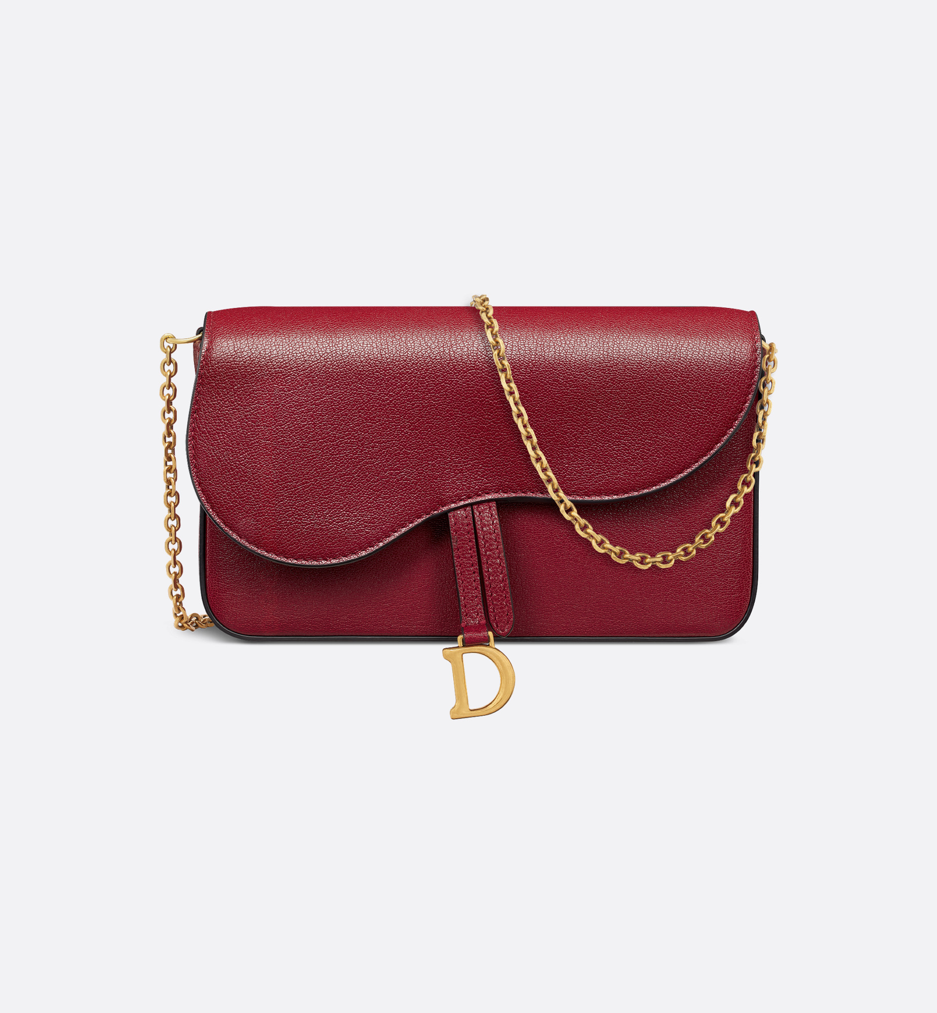 Medium Saddle Pouch with Chain - 1