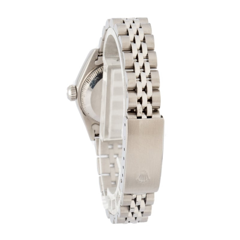 Ladies Rolex Datejust 79174 Blue Vignette Diamond Dial - 3