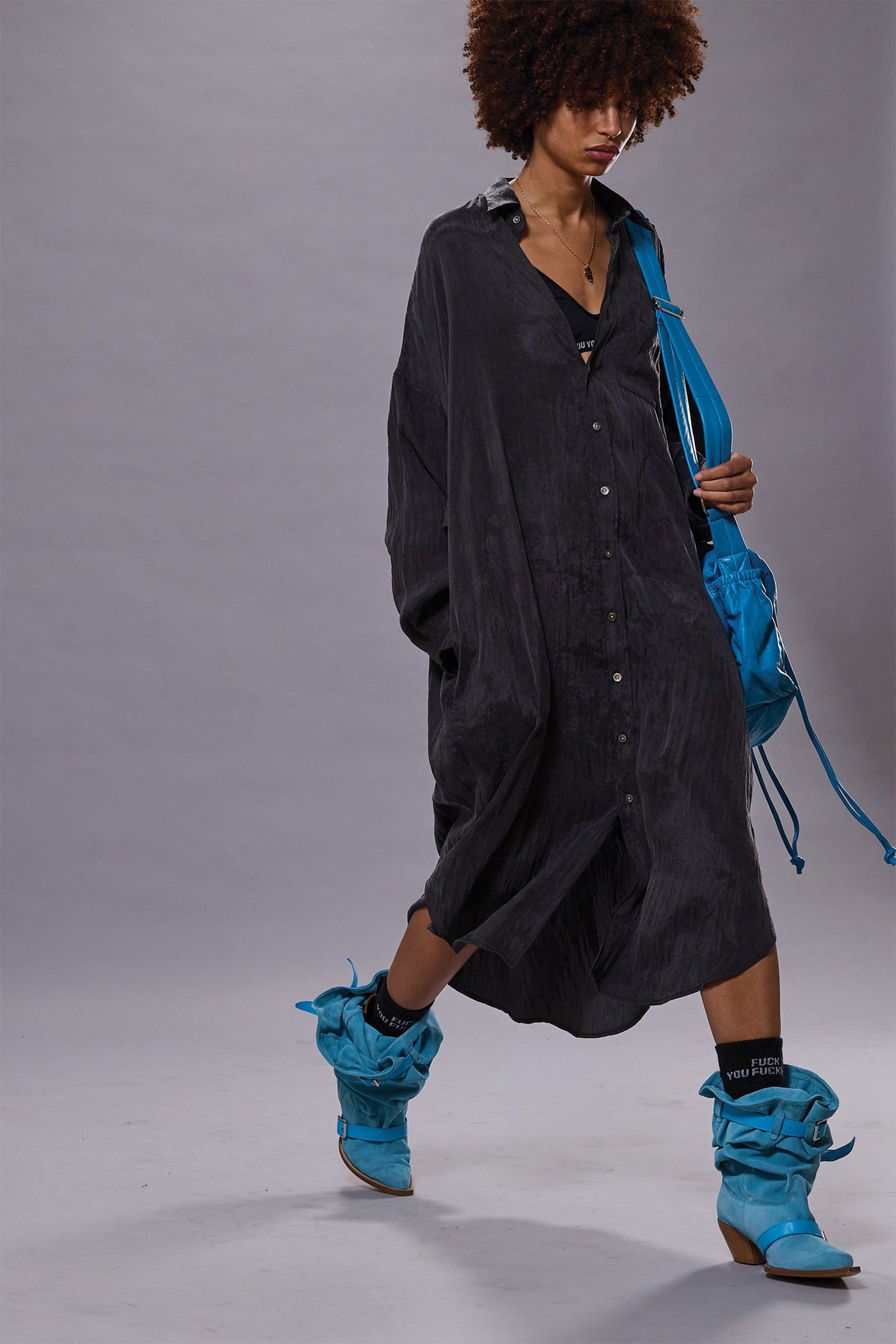JUMBO SHIRTDRESS - 1