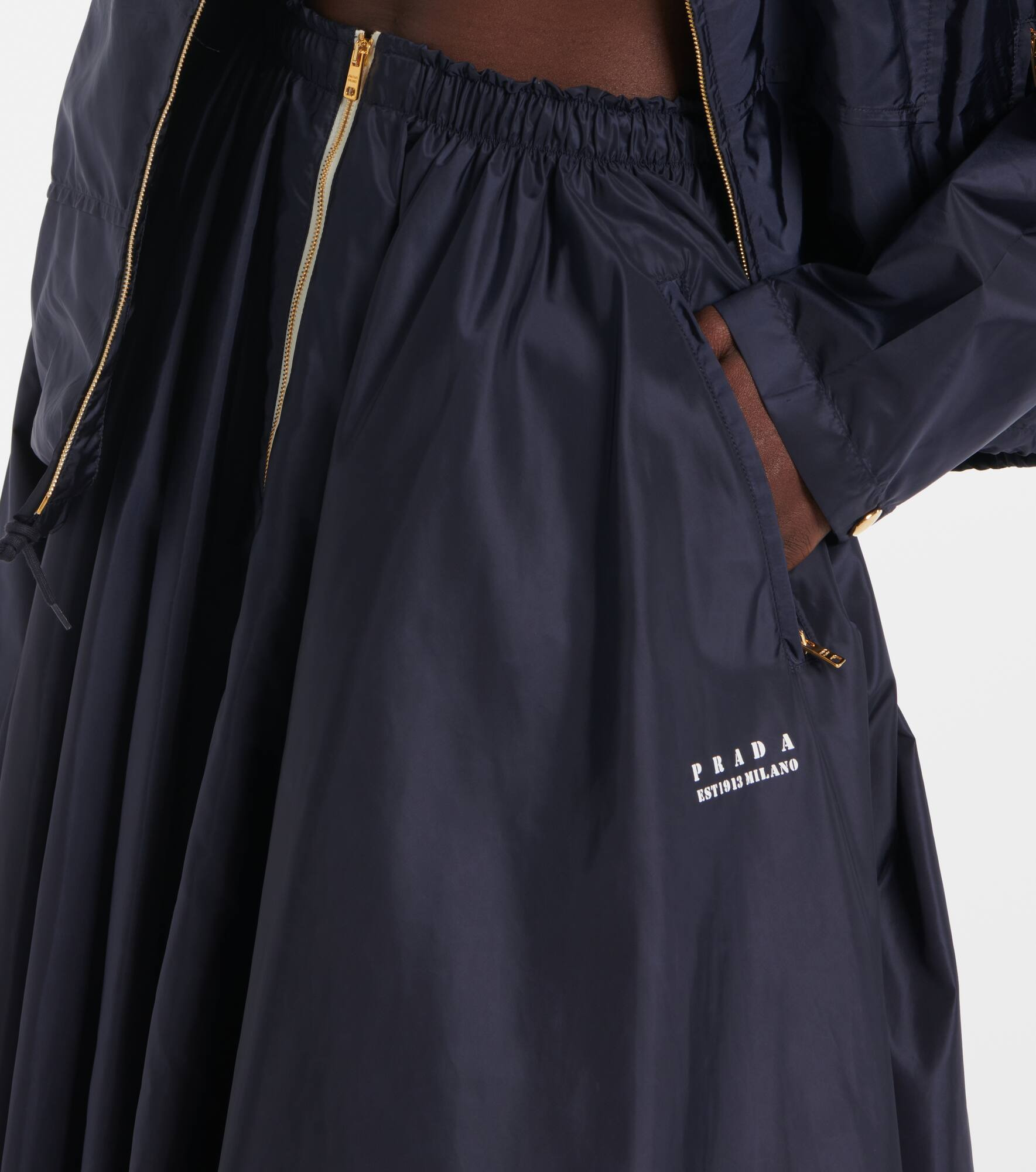 Re-Nylon midi skirt - 4
