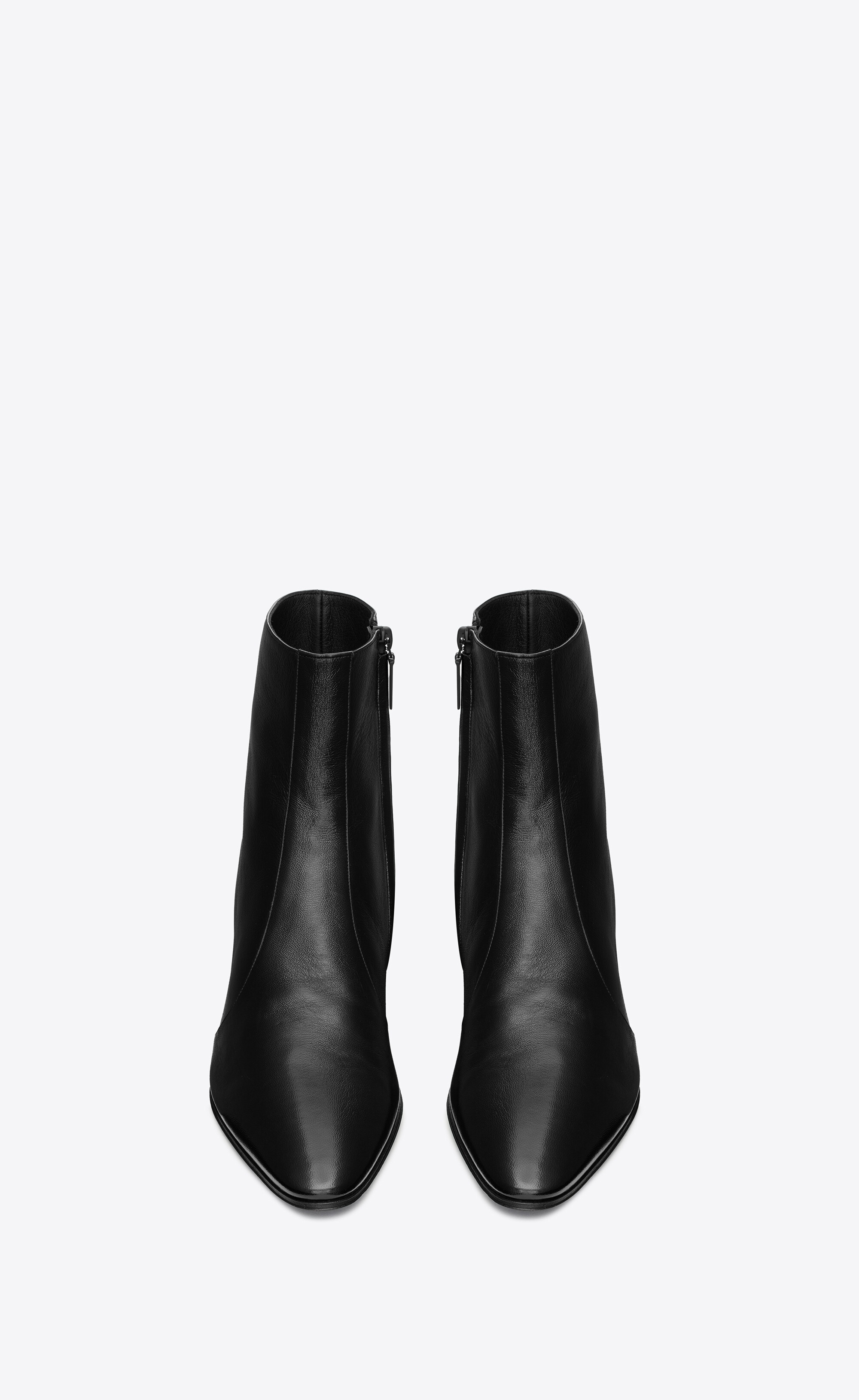 vassili zipped boots in smooth leather - 2