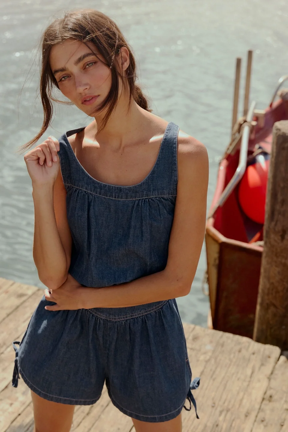 We The Free Vintage Heirloom Romper - 1