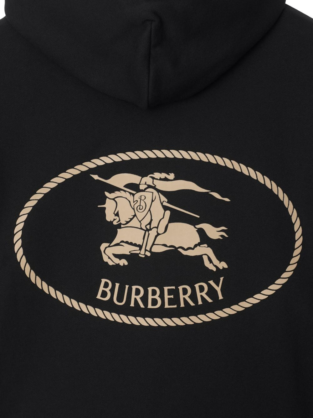 Burberry Men Ekd Logo Cotton Hoodie - 2
