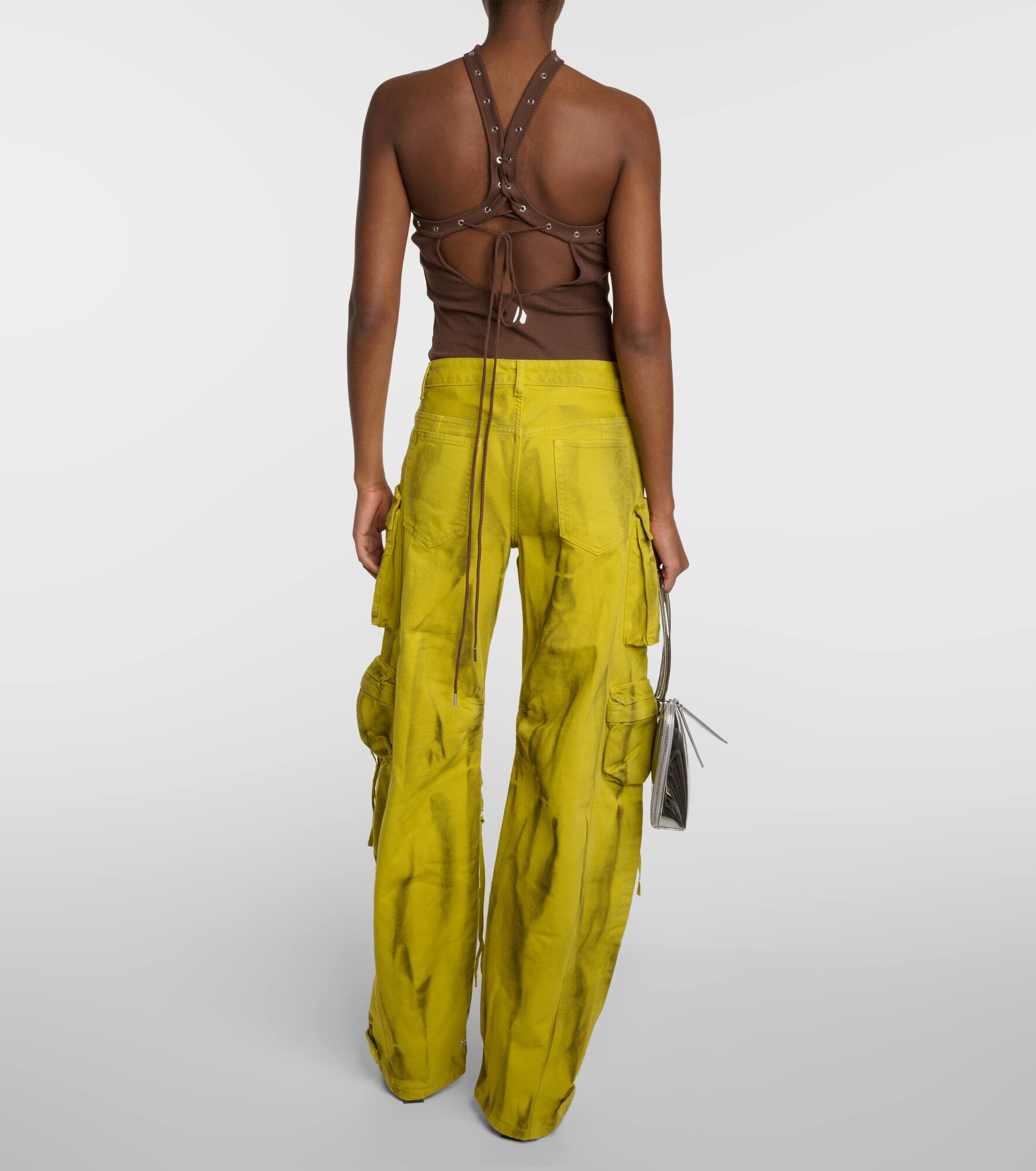 Fern mid-rise cargo jeans - 3