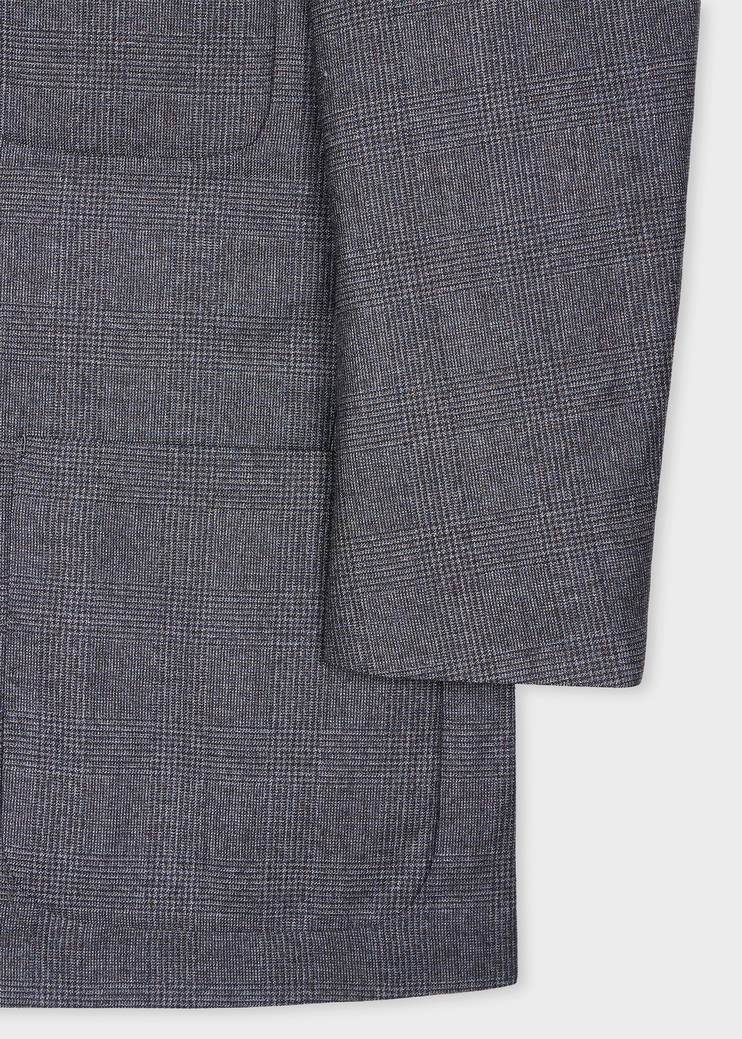 Grey Check Wool Work Jacket - 2