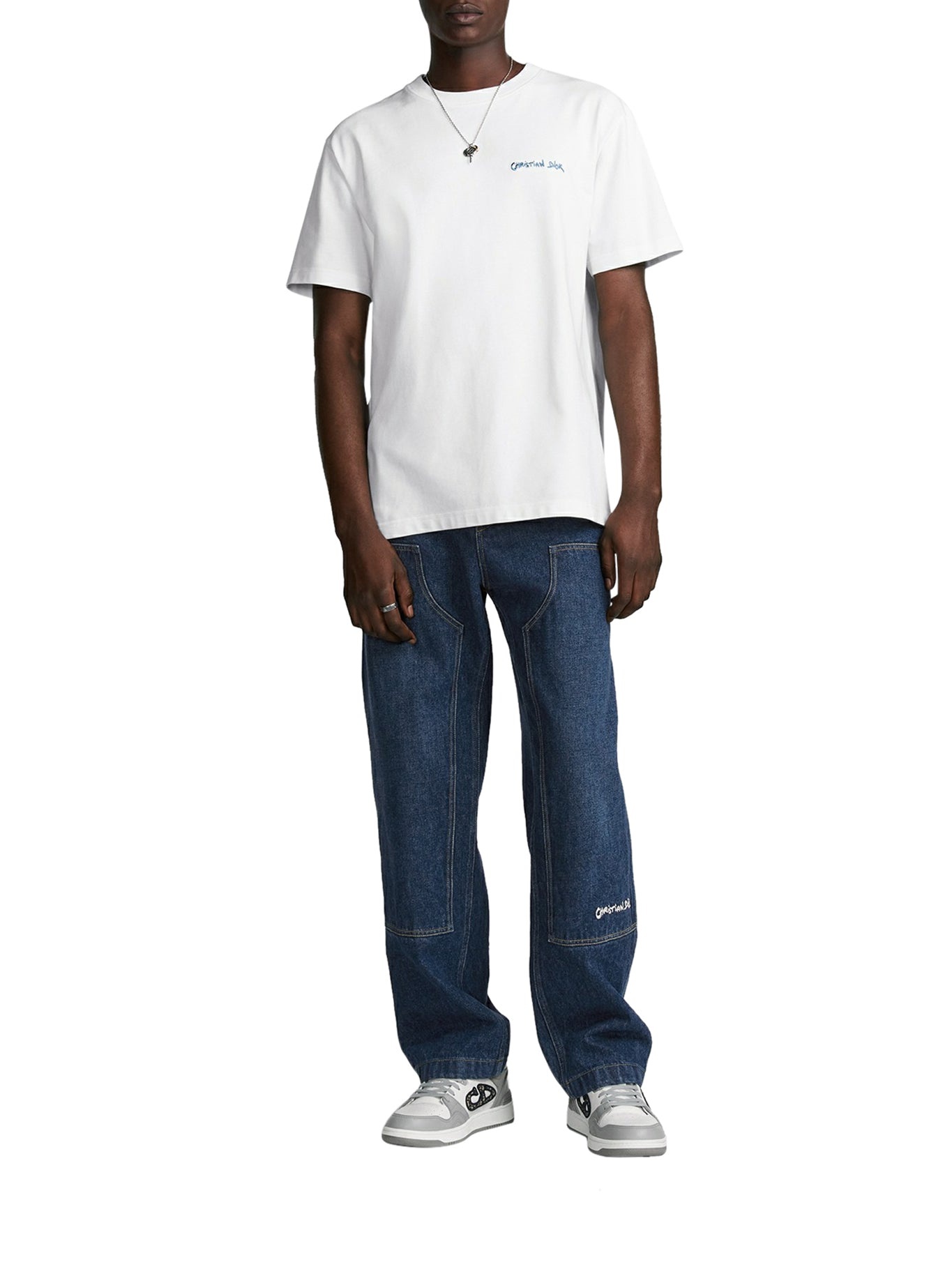 【洗練された一枚】DIOR Christian Tag シグネチャーTシャツ Dior CHRISTIAN DIOR TAG T-SHIRT | suitnegozi | REVERSIBLE