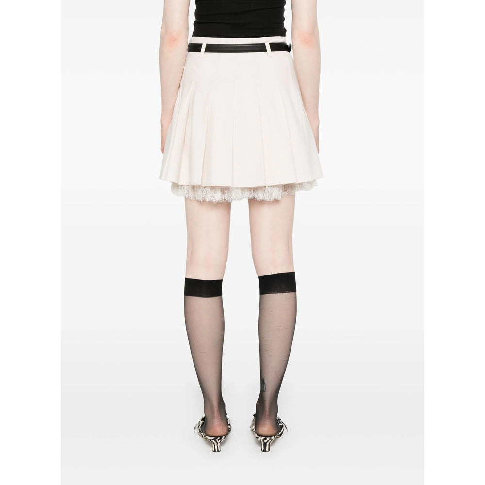 Self-Portrait Neutrals Skirts - Pleated Skirts Women - 4