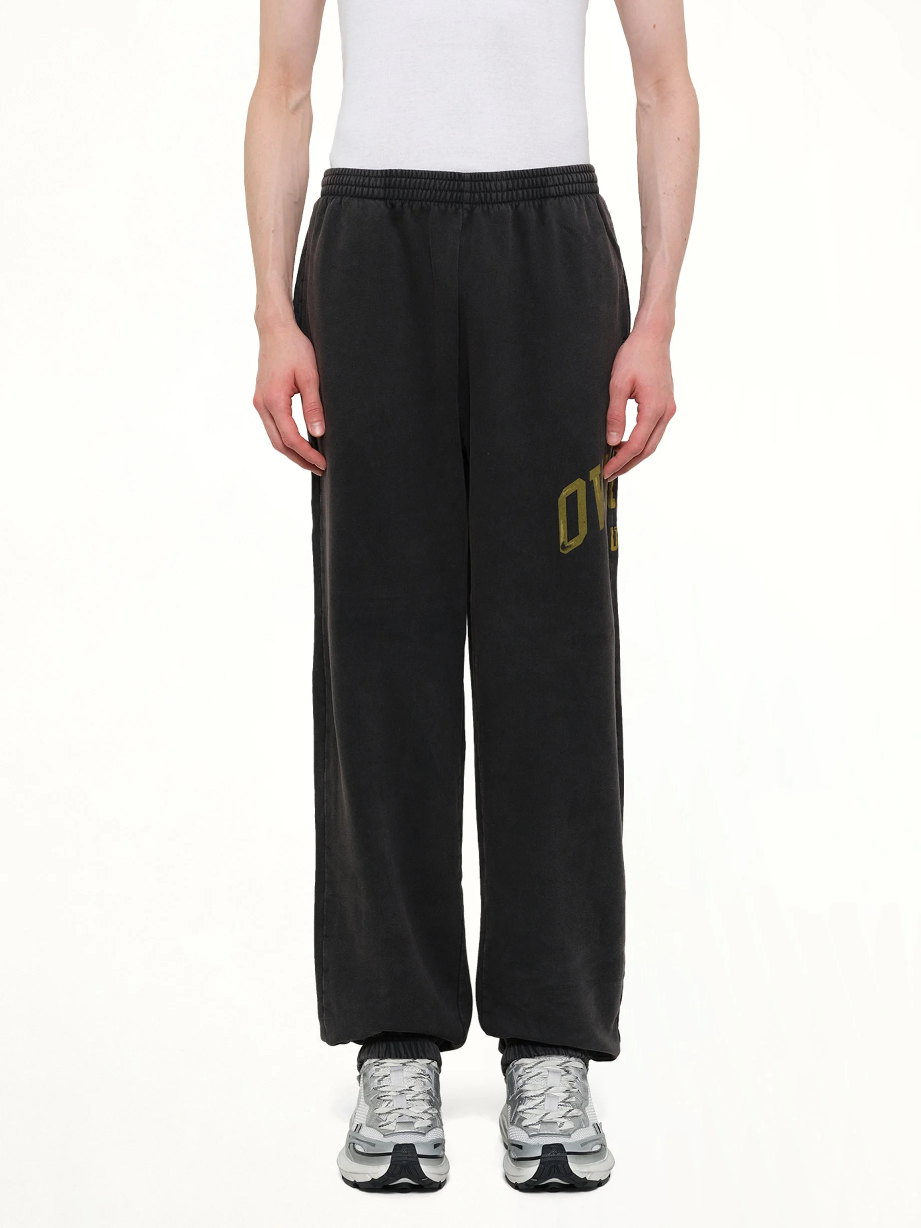 Represent Owners Club Sweatpant in Faded Black - 1