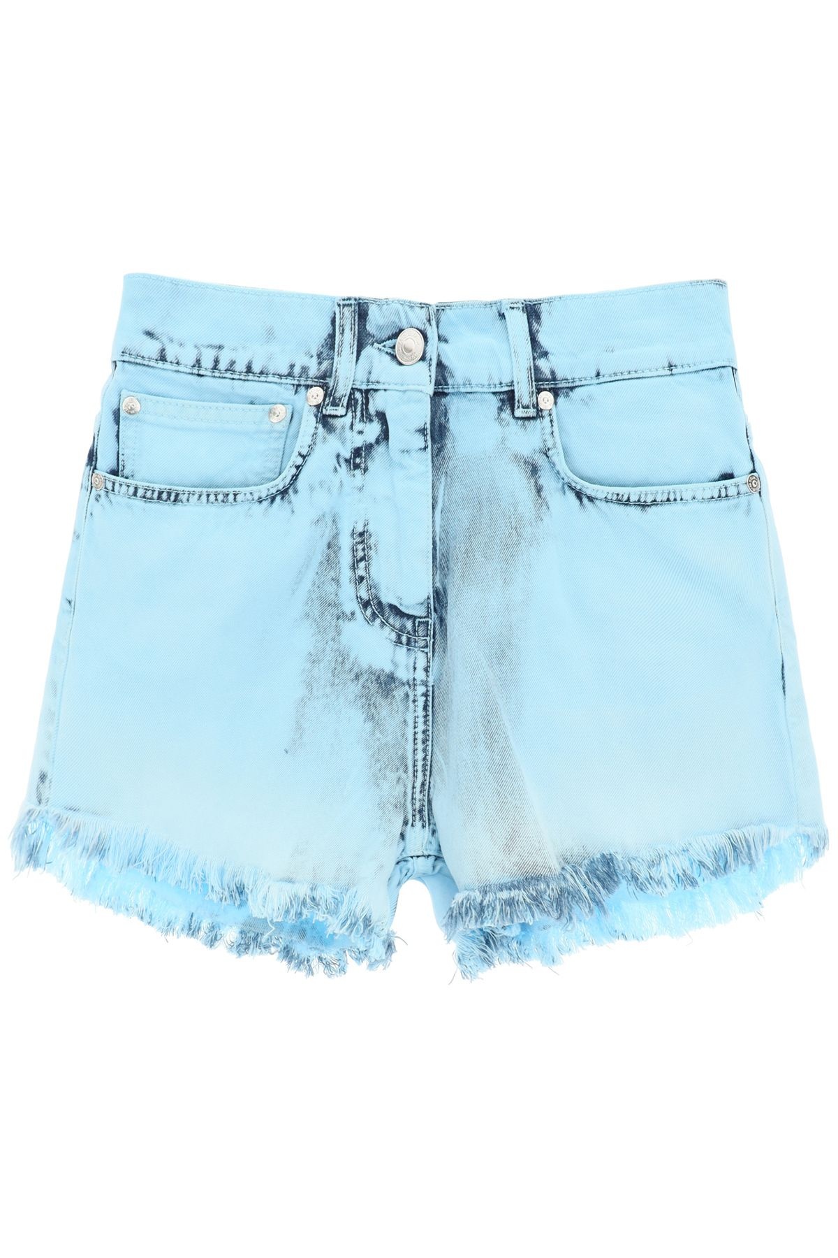 TIE-DYE DENIM SHORTS - 1