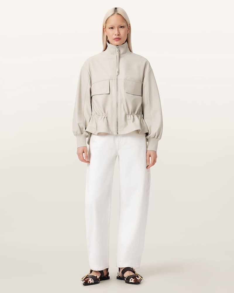 FLOR LEATHER JACKET 7